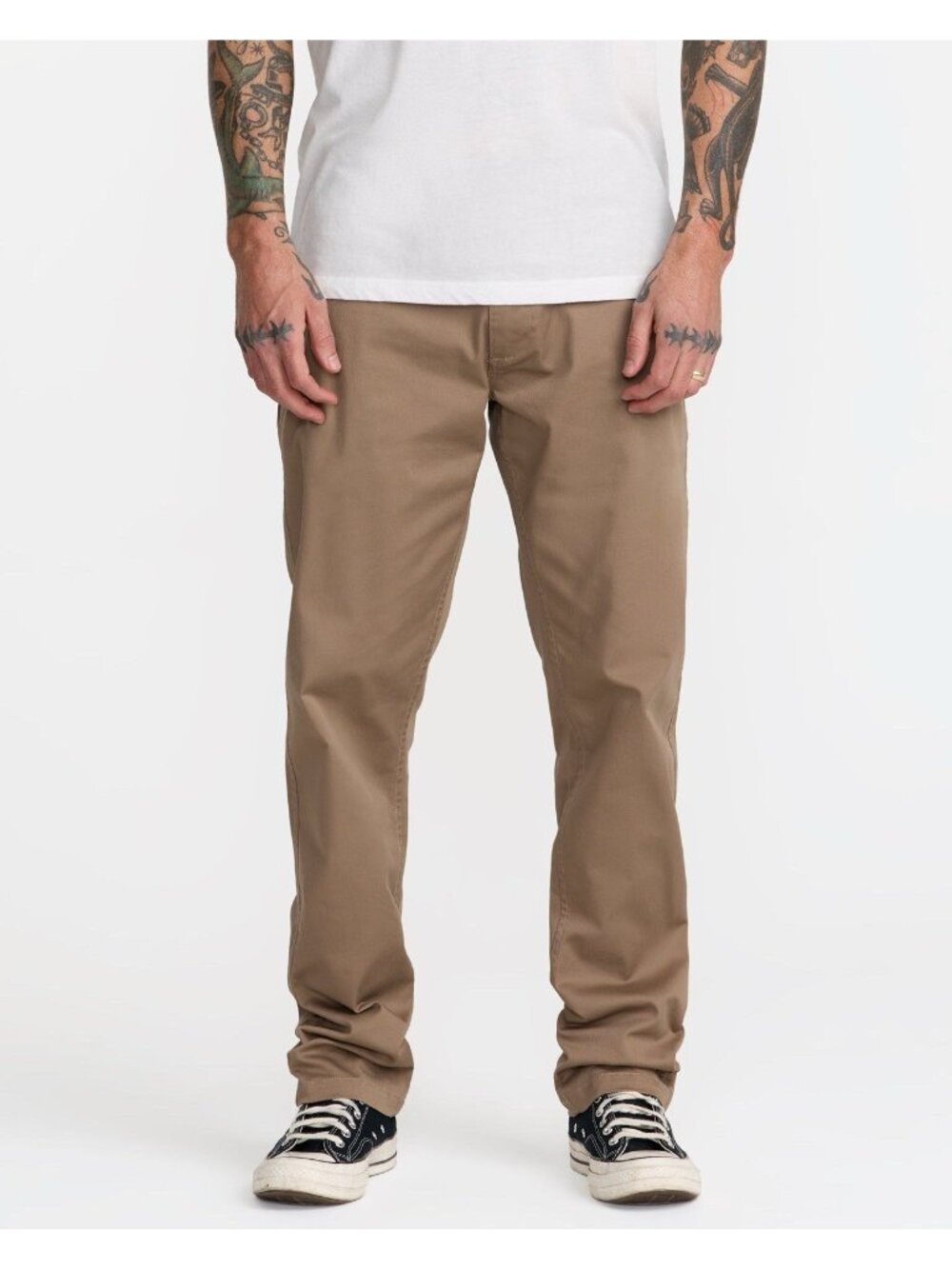 $66 RVCA Men’s Week-End Chino Pants Straight Fit Size 34